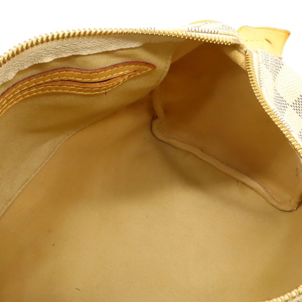 - Louis Vuitton speedy 25 Tan and Cream Checkered Satchel with Gold Accents - Picture 8 of 11